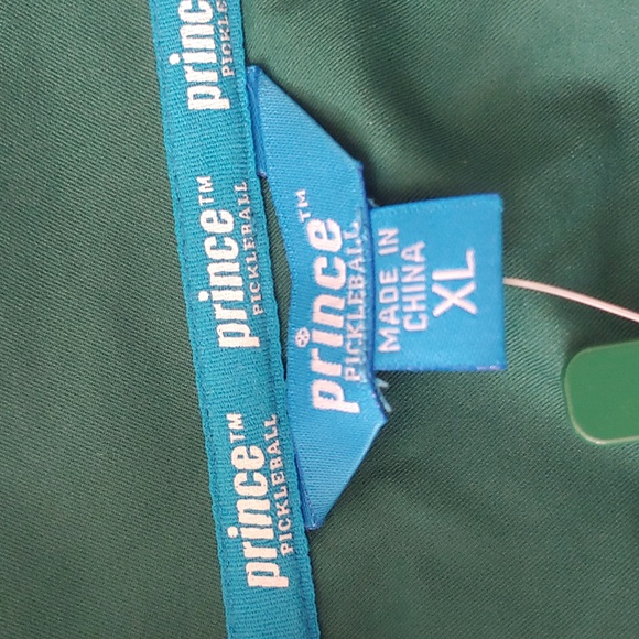 NWT Prince Pickleball Men's Full Zip Lightweight Jacket Green/Blue Size XL - Picture 6 of 8
